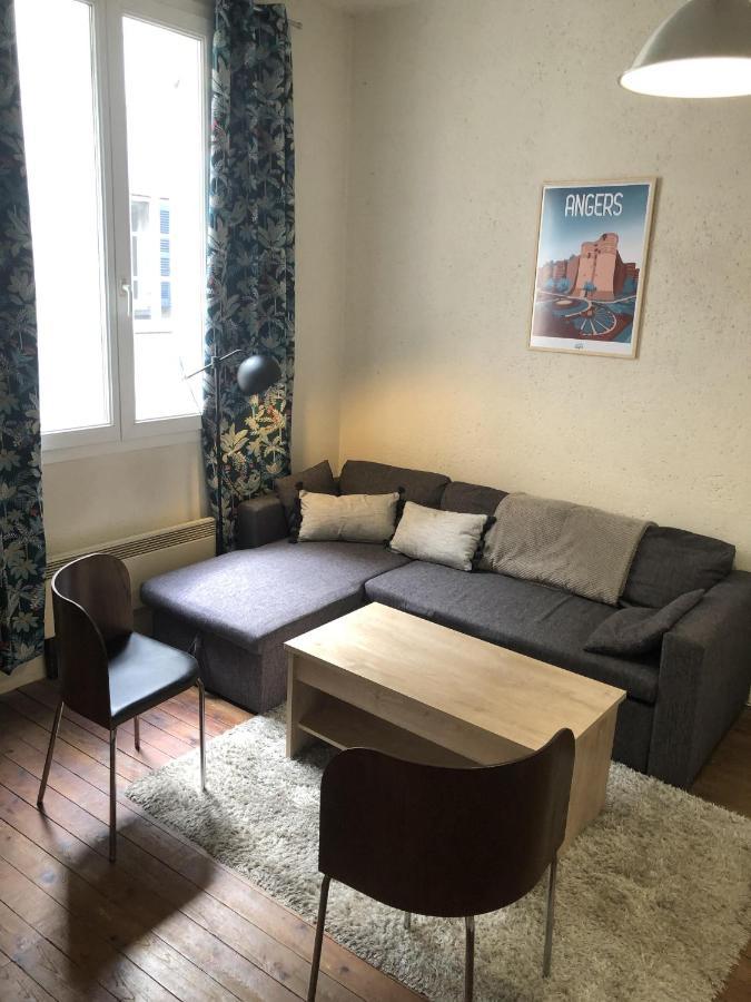 Coeur De Ville Appartement Meuble 昂热 外观 照片
